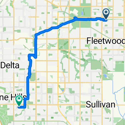 153 St, Surrey to Boundary Grove, Surrey