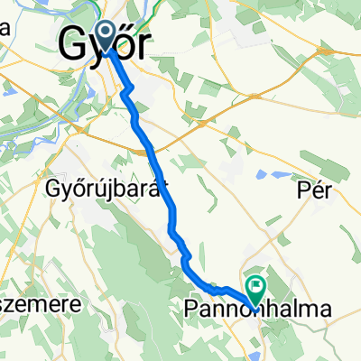 Győr - Pannonhalma
