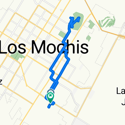 Boulevard Centenario, Los Mochis a Calle Prado Dorado, Los Mochis