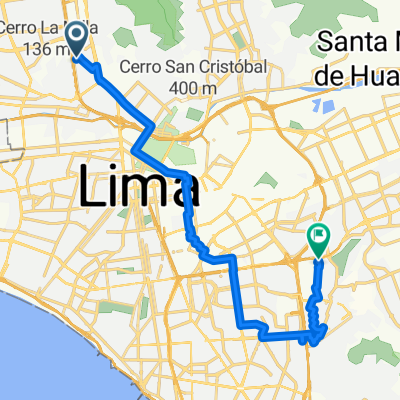 De Jirón Perusa a Avenida Javier Prado Este