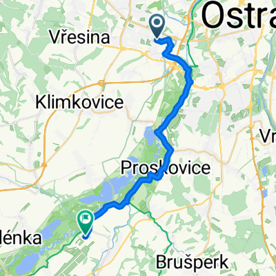 Ukrajinská, Ostrava do Petřvaldík, Petřvald
