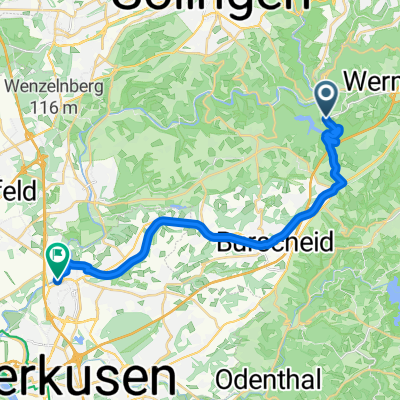 Höhrath nach Brückenstraße