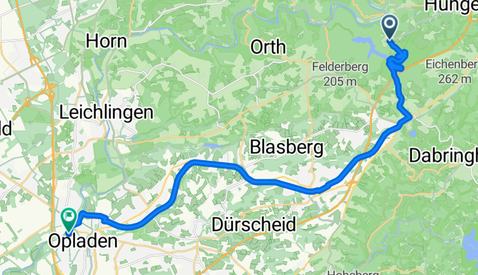 Höhrath nach Brückenstraße