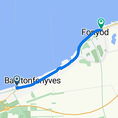 Somogyvári utca, Balatonfenyves - József utca, Fonyód