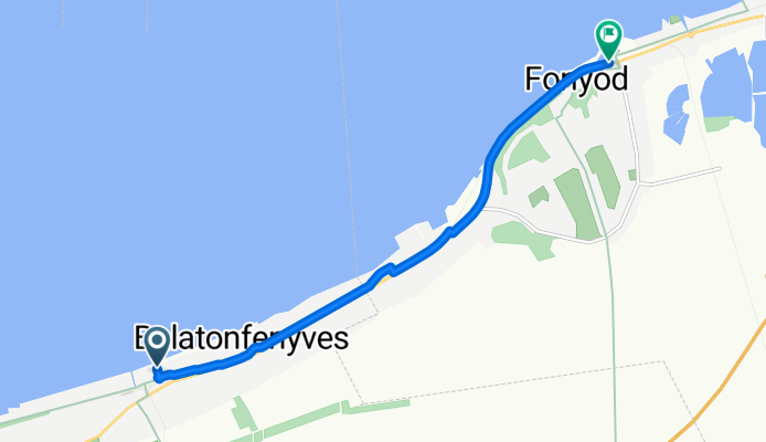 Somogyvári utca, Balatonfenyves - József utca, Fonyód