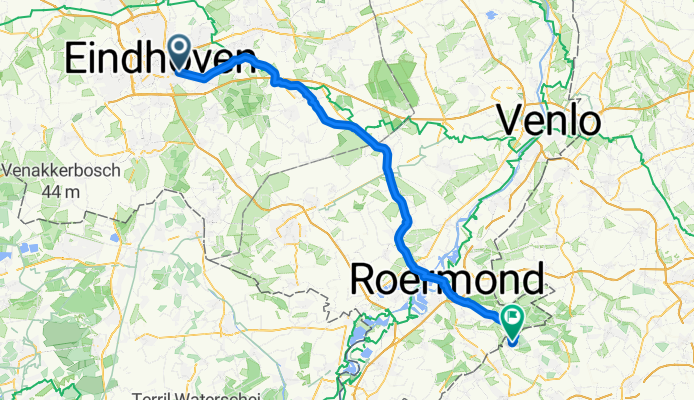 Sint Petrus Canisiuslaan to Mückenstraße 18A