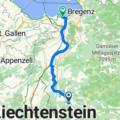 Von Nenzing bis Fußach