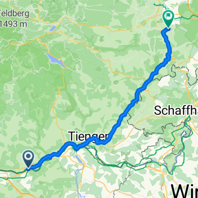 Laufenburg nach Fürstenberg