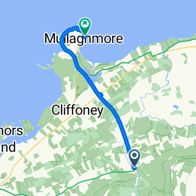 Clogh, Cliffoney to Pier Head Hotel, Mullaghmore