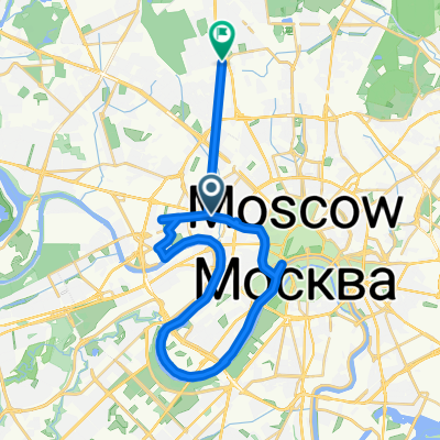 улица Красная Пресня, Москва до Дмитровское шоссе, Москва