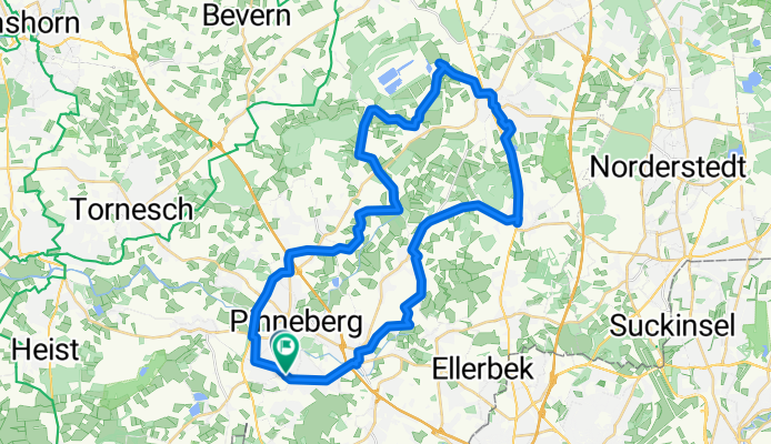 Herderstraße, Pinneberg nach Quickborn über Wulfsmühle