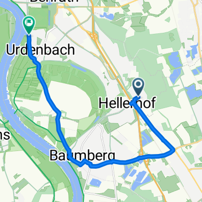 Clausthal-Zellerfelder-Straße, Düsseldorf nach Benrather Schloßufer, Düsseldorf