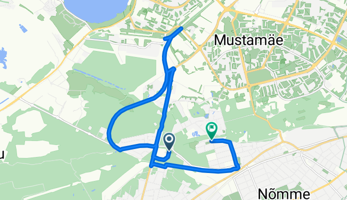 Trummi, Tallinna to Vana-Mustamäe, Tallinna