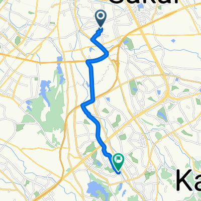 八田北町, 堺市へ城山台3丁目, 堺市