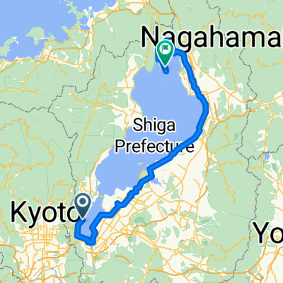 环琵琶湖第一天