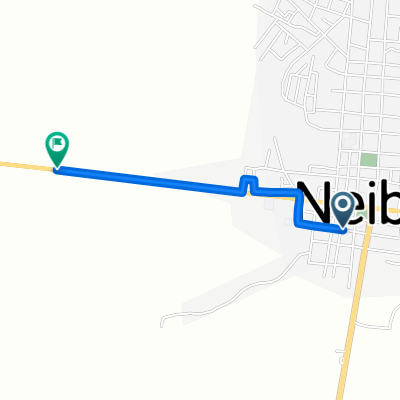 ruta al trabajo