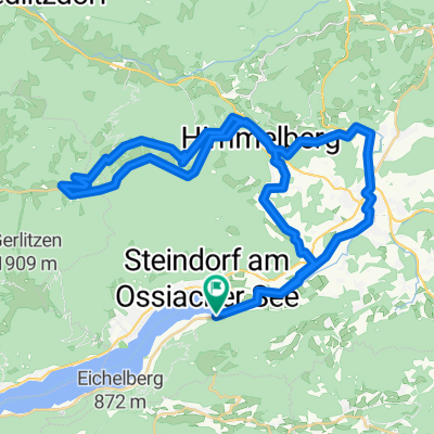 Alt Ossiach - Feldkirchen - Himmelberg - Außerteuchen - Tiffen - Alt Ossiach