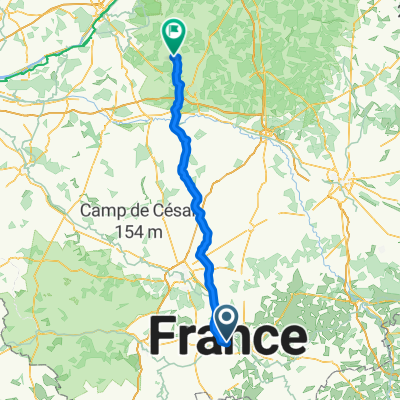 From Sarzay to Courmemin
