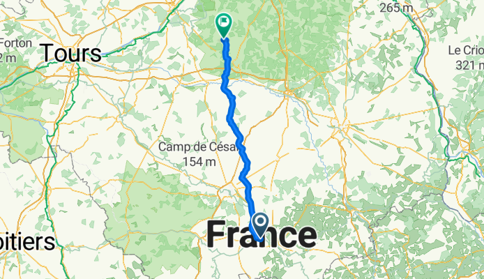 From Sarzay to Courmemin