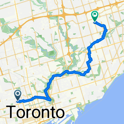 Markham St, Toronto to Burcana Rd, Toronto