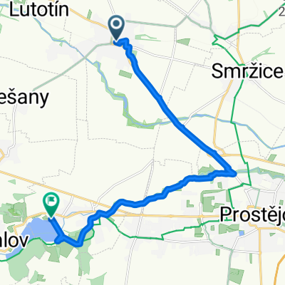 Tyršova, Kostelec na Hané do Mostkovice, Mostkovice