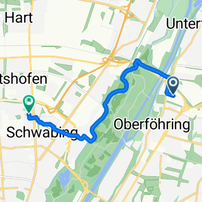 Unterföhring nach Isoldenstraße
