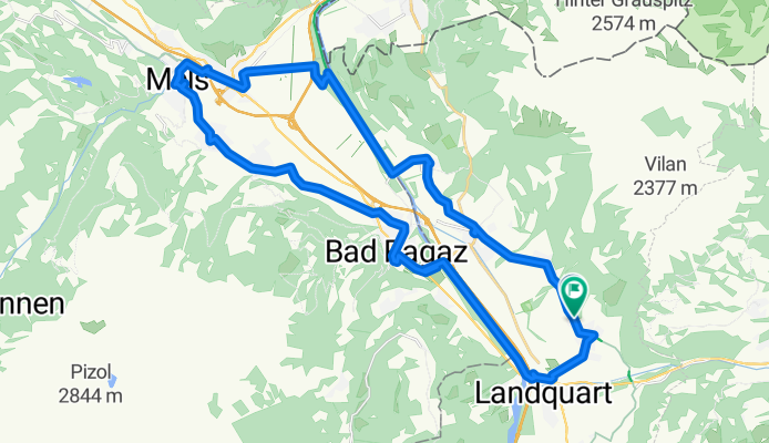 23.7.25 Rundtour Herrschaft Mels Bad Ragaz