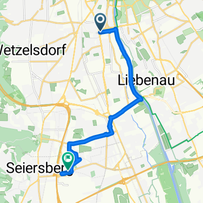 Grazer Straße nach Shopping City Seiersberg