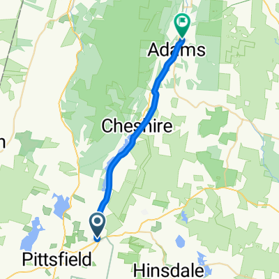 Crane Ave, Pittsfield to Ashuwillticook Trail, Adams