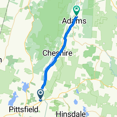 Crane Ave, Pittsfield to Ashuwillticook Trail, Adams