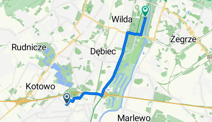 B Leśmiana, Luboń do Piastowska, Poznań