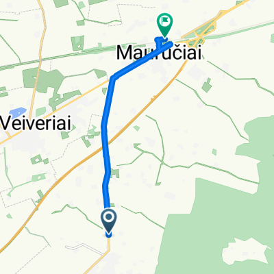Vyturių g., Petkeliškės do Šilėnų g., Mauručiai