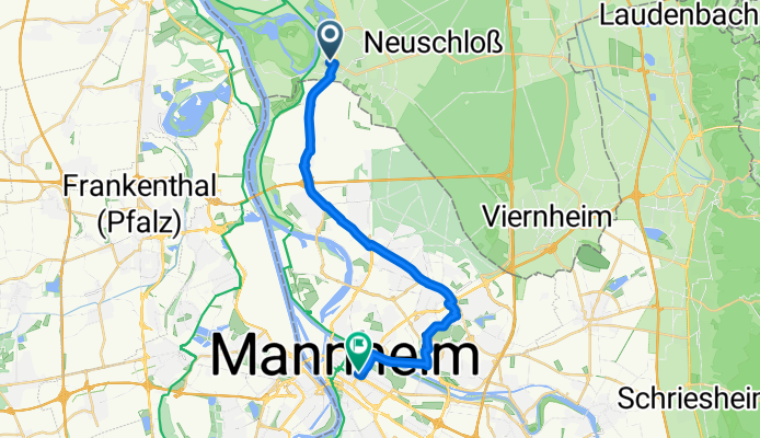 Geleitstraße nach P7