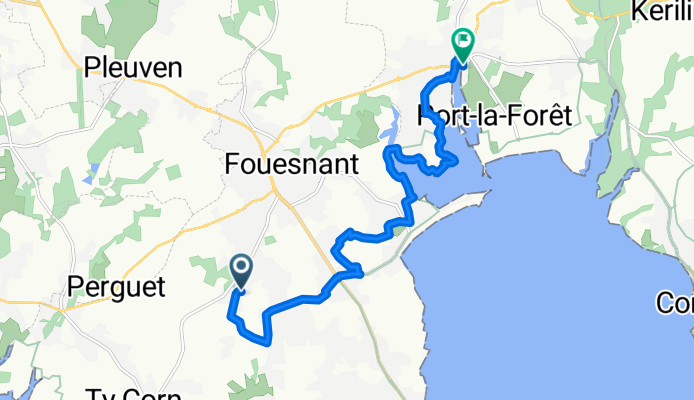 Von Fouesnant bis La Forêt-Fouesnant