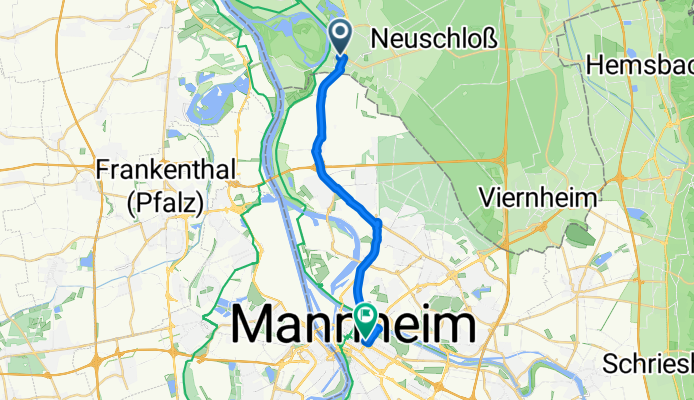 Biedensandstraße 52A nach P7