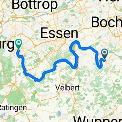 Etappe 5 Van Hattingen naar Mülheim an der Ruhr - Ruhrdal Fietsroute