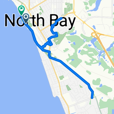 De Memorial Drive, North Bay à Memorial Drive 225, North Bay