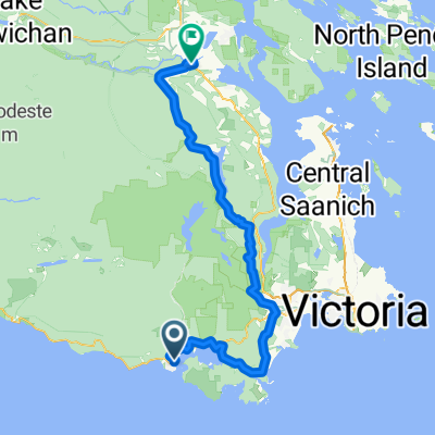 W Coast Rd, Sooke to Trans Canada Hwy, Cowichan Valley