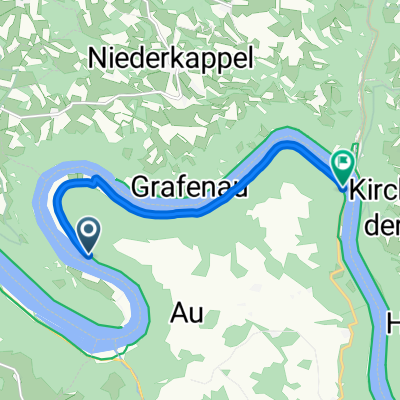 Donausteig Passau-Linz-St Nikola, Haibach - Kobling, Haibach