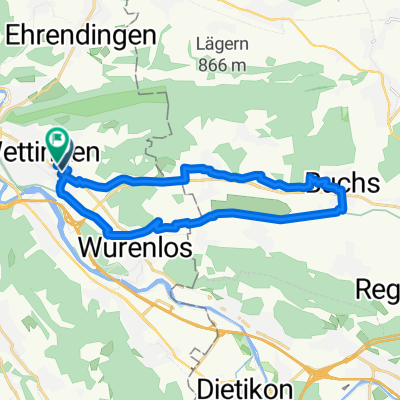 Landstrasse nach Landstrasse