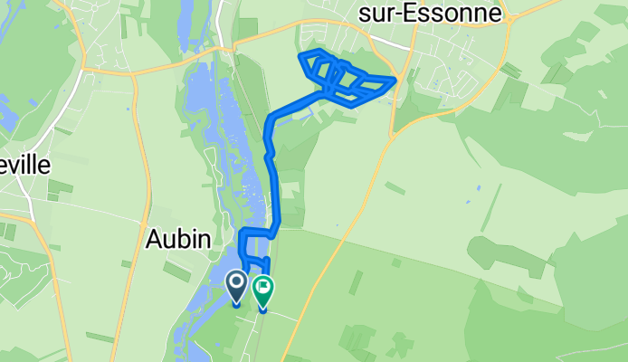 Rue des Étangs, Baulne à Rue des Étangs, Baulne