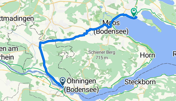 Schiffländi, Stein am Rhein nach Radolfzell, Radolfzell am Bodensee