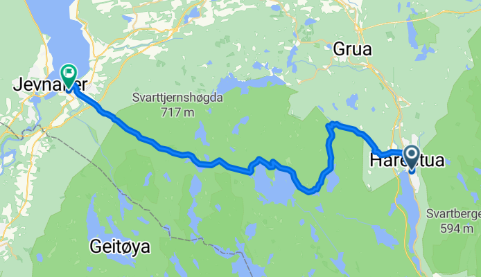 Thorbjørnrud hotel, Jevnaker - Harestua st