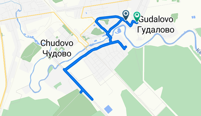 От улица Большевиков до улица Красных Зорь