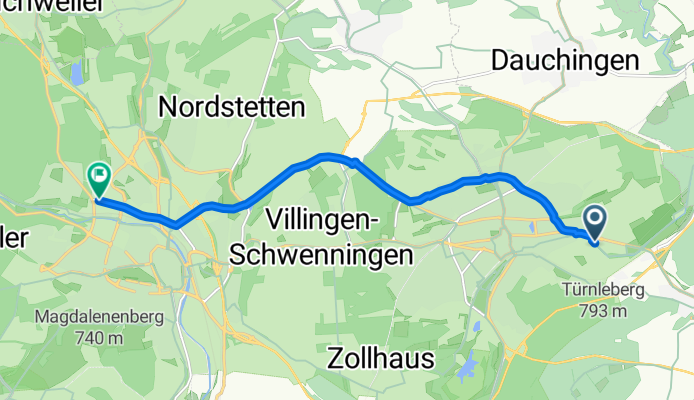 In Rammelswiesen, Villingen-Schwenningen nach Hornberger Straße, Villingen-Schwenningen