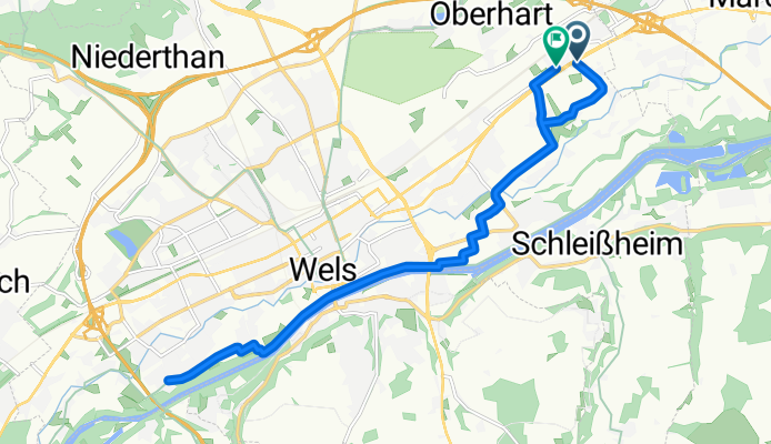 Saarstraße, Wels nach Saarstraße, Wels