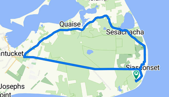 Cannonbury Ln, Nantucket to Cannonbury Ln, Nantucket