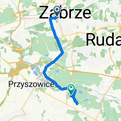 Wolności, Zabrze do Paniówki