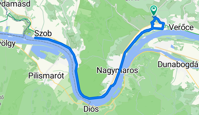 Kiskert út, Kismaros to Kiskert út, Kismaros