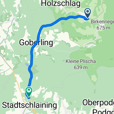 Unterkohlstätten, Unterkohlstätten nach L361, Stadtschlaining